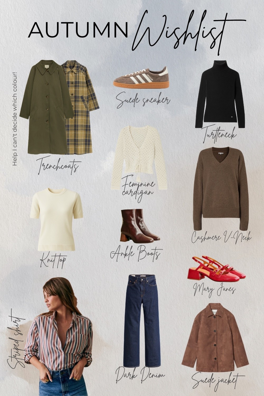 I am so excited for fall I had to share the top picks on my wishlist! High quality investment pieces I plan on keeping for many years, from Lilysilk, COS, Sézane, Reformation and Adidas  

#LTKSeasonal #LTKWorkwear #LTKautumn