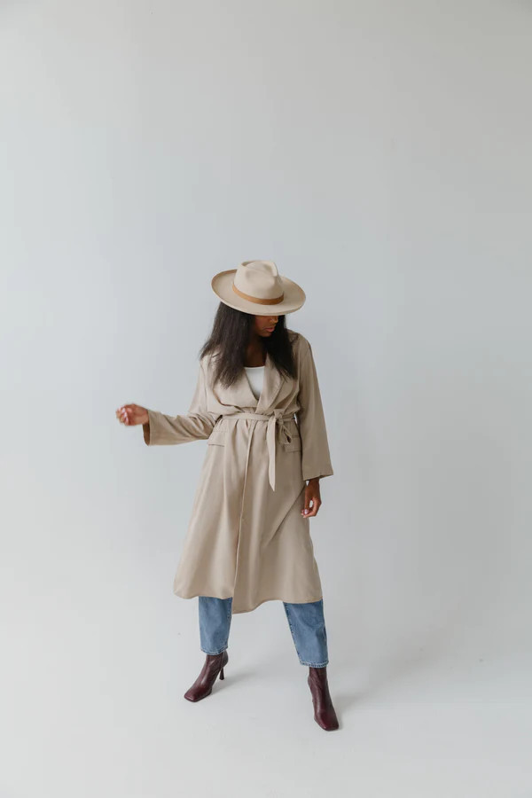 Luca Pencil Brim Teardrop Fedora | Gigi Pip