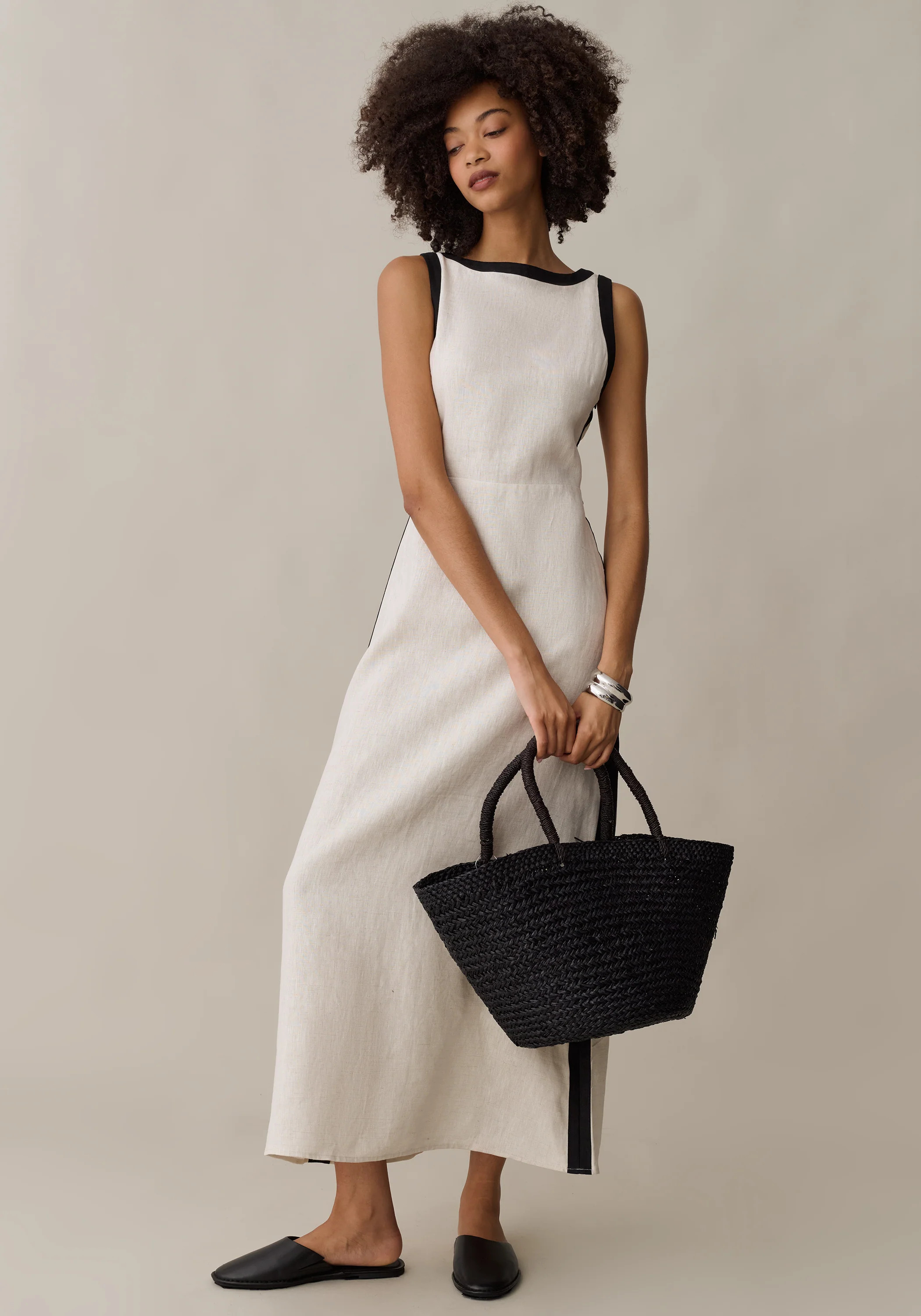 Claudette Linen Dress | Few Moda