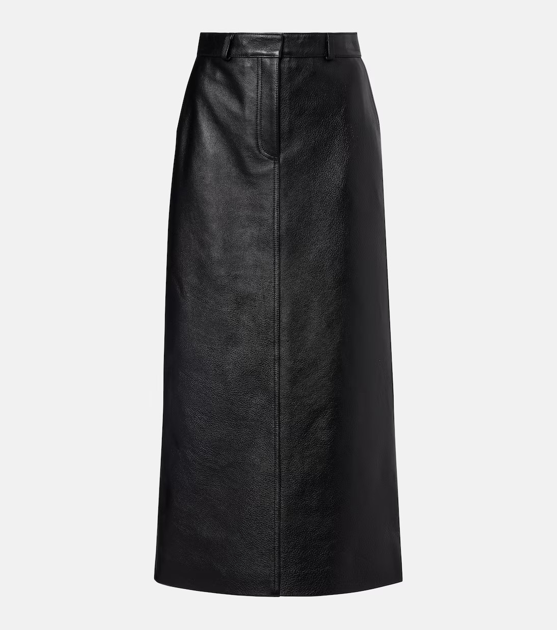 Leather midi skirt | Mytheresa (US/CA)