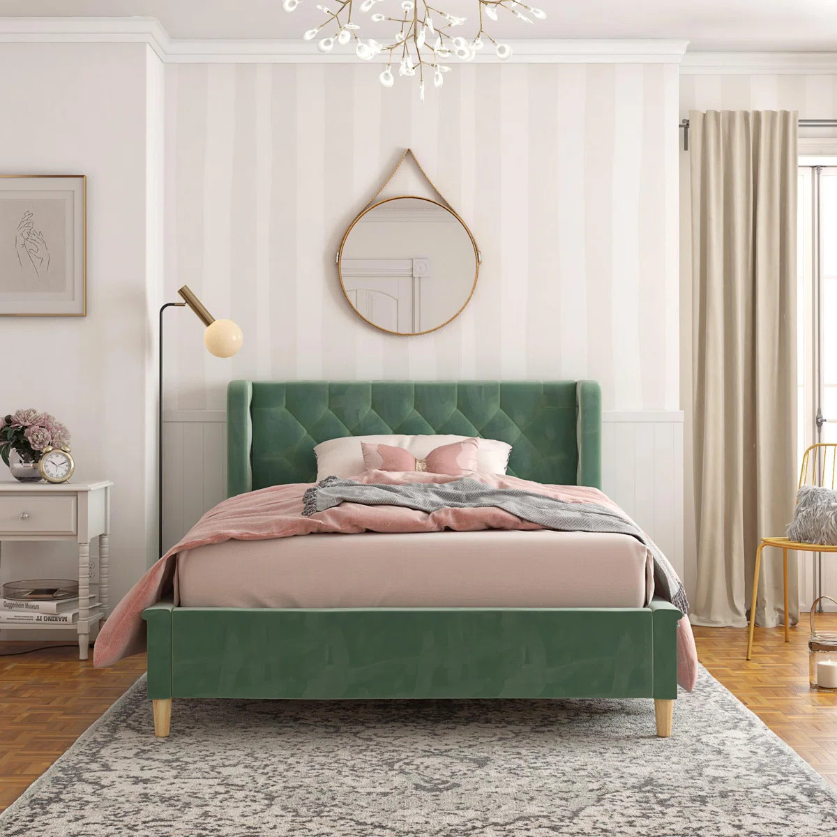 Ambrosia Full Platform Bed | Wayfair North America