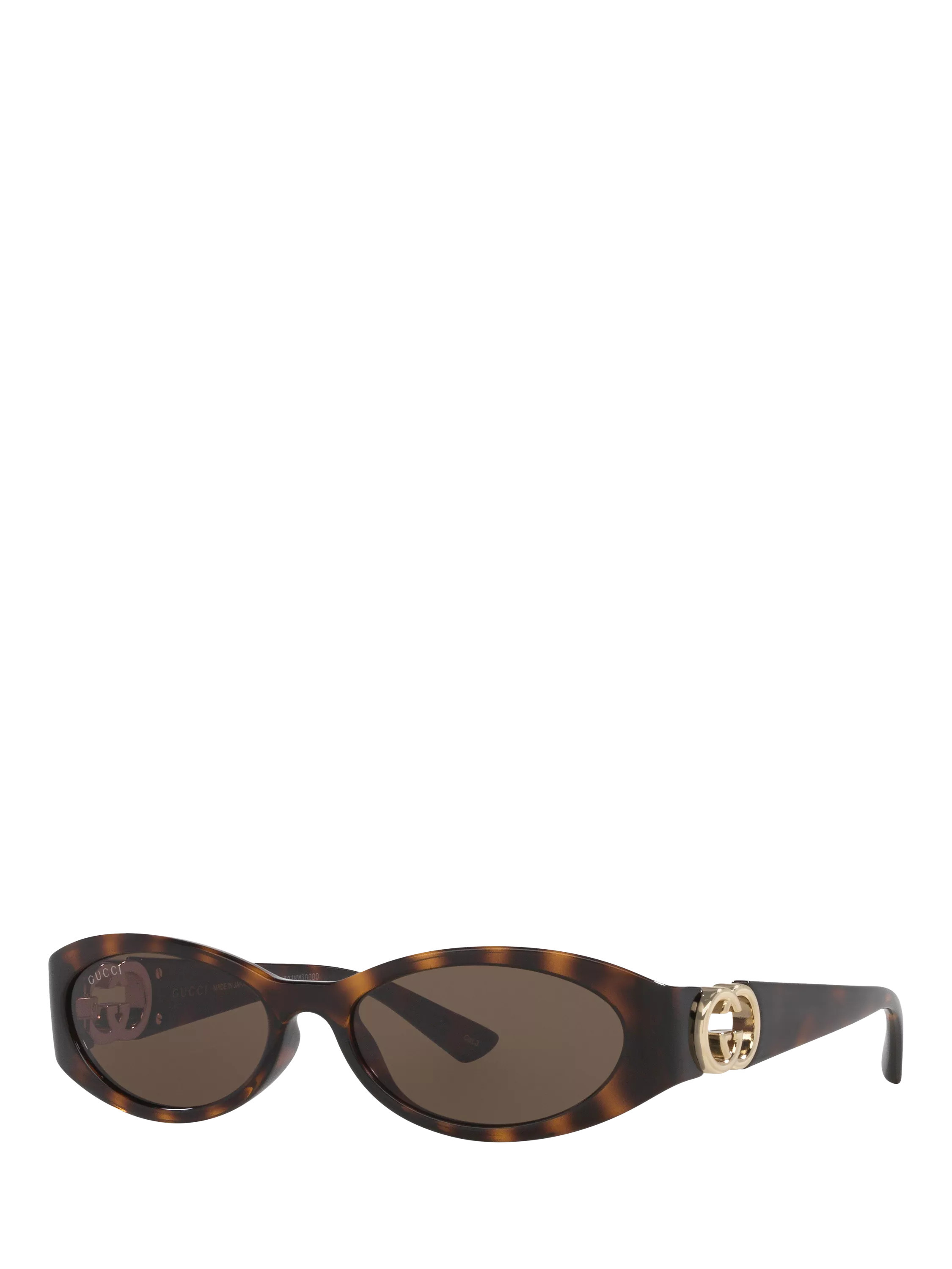 Gucci GC002278 Women's Oval Sunglasses | John Lewis (UK)