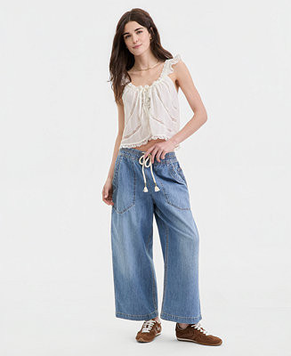 Free People Women's Easy Peasy Pull-On Jeans - Macy's | Macy's