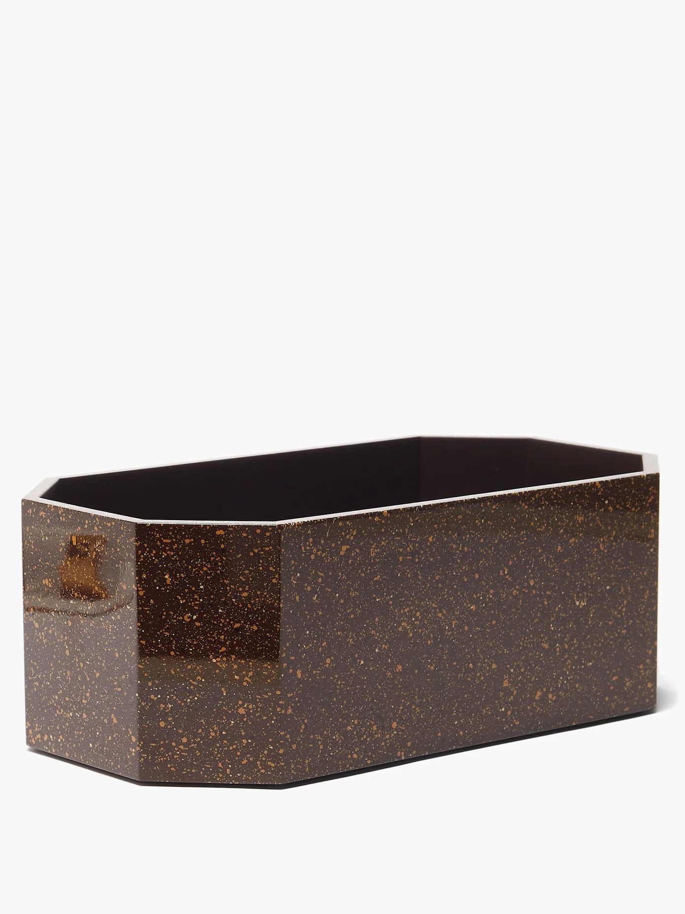 X Miles Redd octagonal lacquer tissue box | Matches (US)
