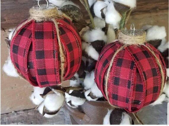 Rustic Christmas Ornaments Rustic Christmas Decor Rustic | Etsy | Etsy (US)