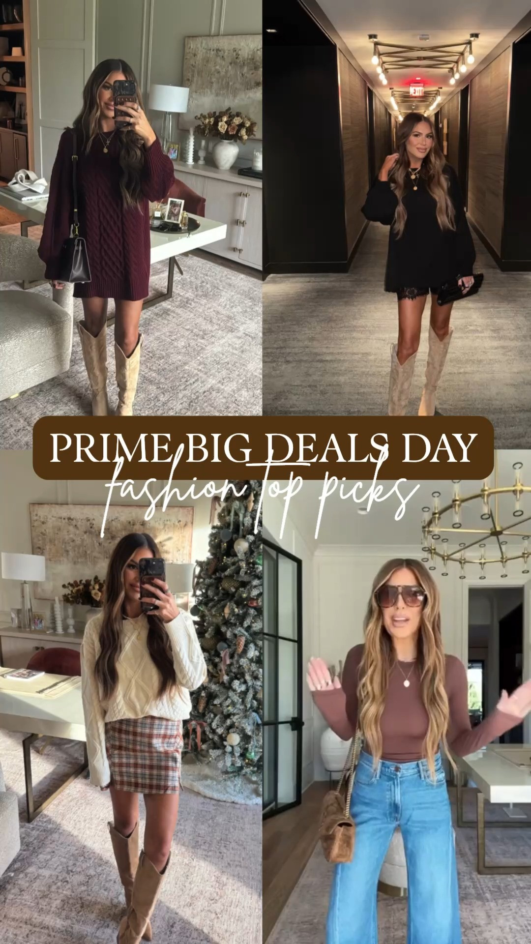 fall fashion favs on sale 🤎 wearing a small in everything!  

 #LTKSaleAlert
