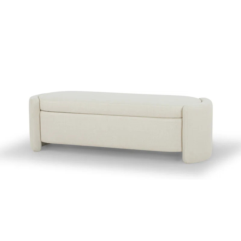 Mizel 62" Upholstered Storage Bench | Wayfair North America
