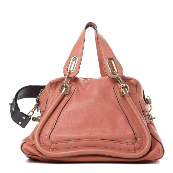 CHLOE

Calfskin Medium Military Paraty Peach Pink | Fashionphile