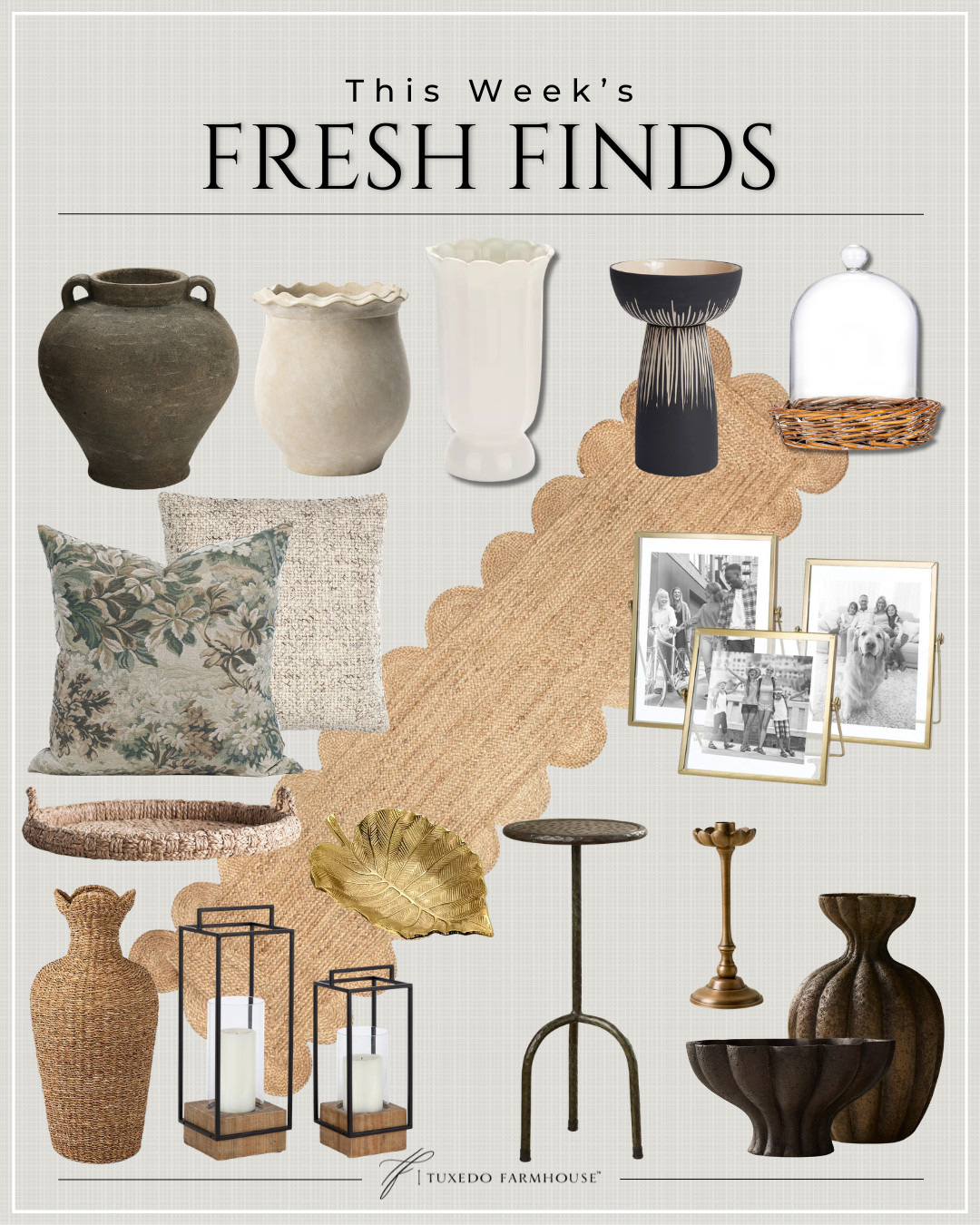 This week’s fresh finds 🤍 A mix of warm textures, natural tones, and timeless pieces to refresh your space for the season. These are the little updates that make a home feel collected and cozy. Everything linked here! #LTKHome #FreshFinds #NeutralDecor

Seasonal, home decor, accent chairs, rugs, wall art, frames, pillows, lamps, baskets, candles, books, coffee tables, ottomans, trays, bowls, consoles, accent tables
 

 #LTKSeasonal #LTKHome #LTKSaleAlert