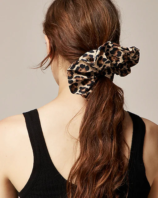 Oversized printed scrunchie | J. Crew US