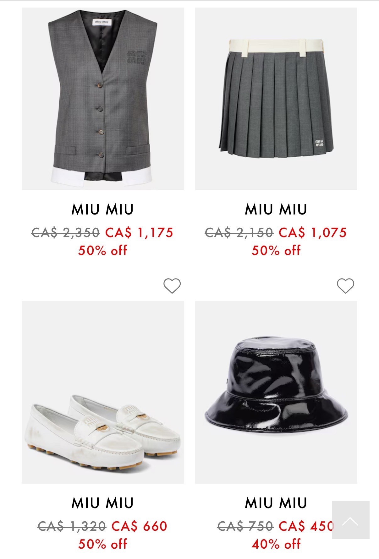 ⚠️MiuMiu私促曝光！全场衣服+鞋子5折！简直疯了🔥

姐妹们‼️ MiuMiu悄悄搞了场内部私促，现在衣服+芭蕾鞋统统5⃣️折！太难得了这波！！👗🩰

我已经入手了这双经典芭蕾鞋+一件针织短上衣，百搭到不行，质感真的不愧是MiuMiu！😭
喜欢法式、少女感、轻奢风的女生真的不要错过这次！

✨ 芭蕾鞋全线5折！
✨ 衣服（上衣、连衣裙、开衫）通通5折！
📍入口我已经整理好在LTK合集，点进去直接看！https://rsme.plus/JQm6U5

⚡库存真的很有限，我这边很多热门码已经开始断货了，想买的赶快冲！

👇评论区告诉我你最想入哪一套，我也可以私信推荐～

#miuMiu #miumiu私促 #芭蕾鞋穿搭 #轻奢风 #法式穿搭 #限时折扣 #LTKsale #LTKfinds
