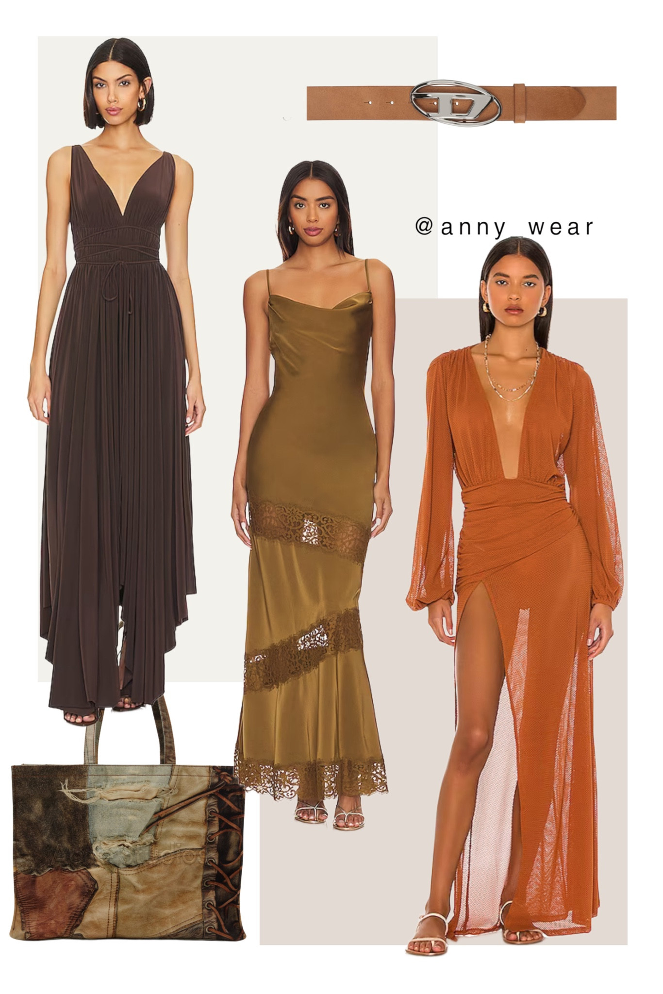 Dirty Brown Dresses