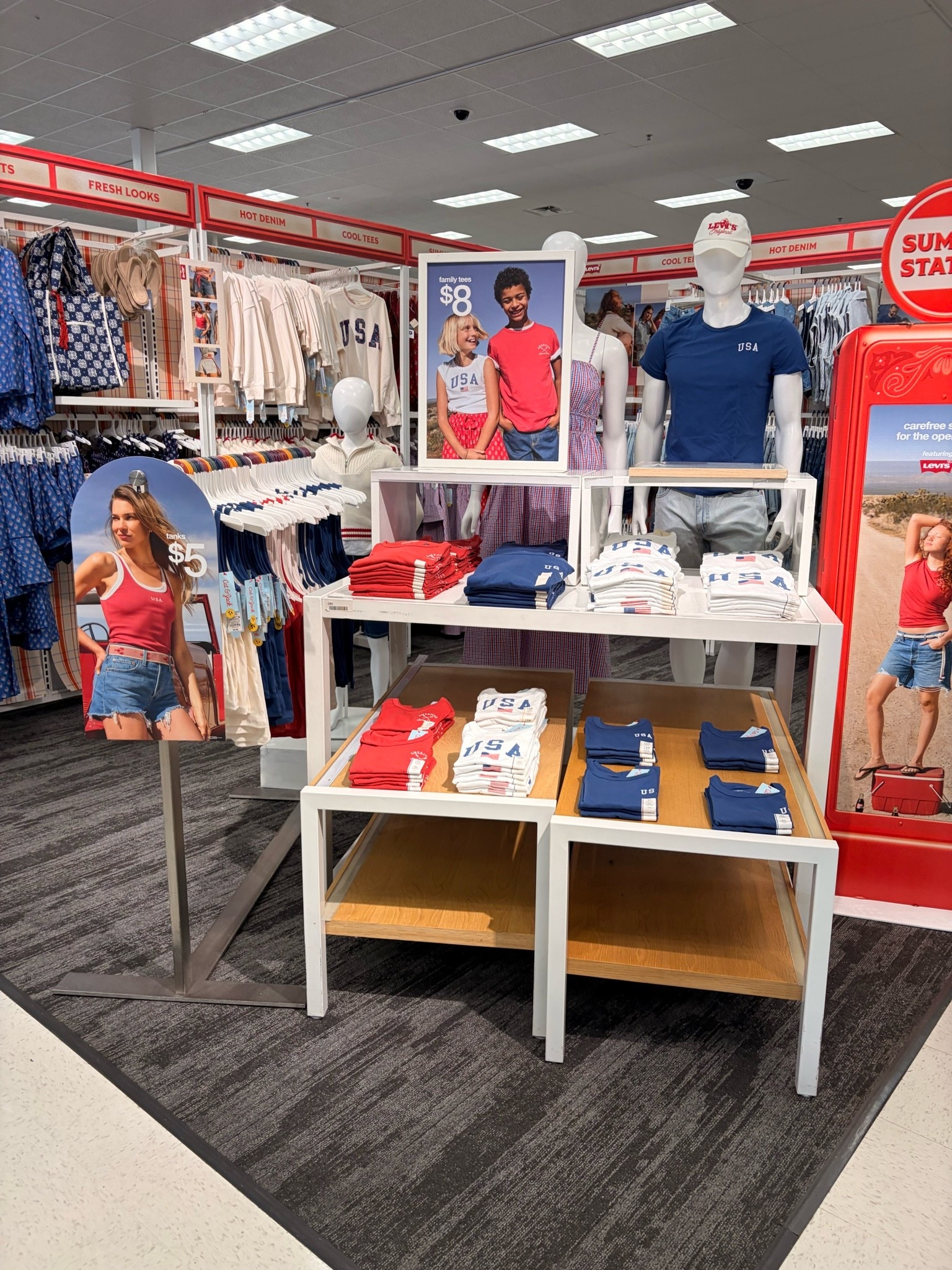 Americana outfits @Target & @levi 
Men’s Levi denim on sale! Great Father’s Day gift idea! 





Matching family outfits, mommy & me, Levi’s sale, target collection, summer outfits, Fourth of July

#LTKSaleAlert #LTKMens #LTKKids
