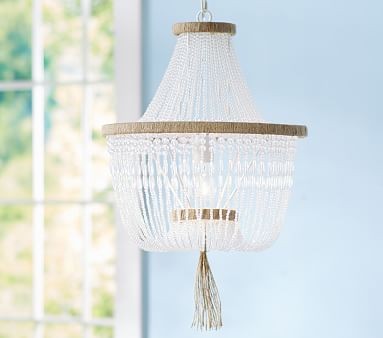 Rissa Crystal Beaded Chandelier | Pottery Barn Kids