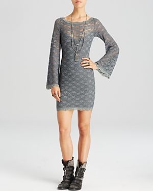 Free People Dress - Lovely In Lace Bodycon | Bloomingdale's (US)