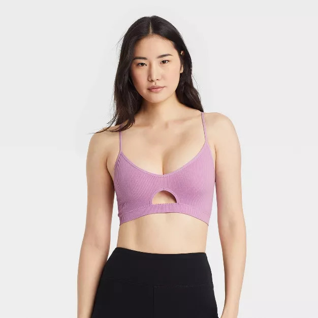 Women's Ribbed Bralette - Colsie™ | Target