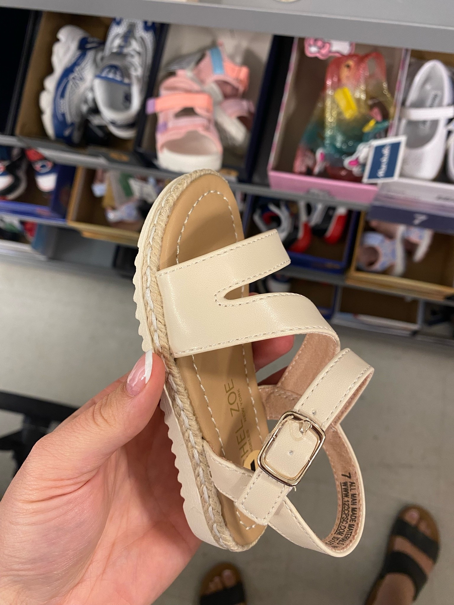 Couldn’t find a link to these but Marshall’s had some cute baby girl options for sandals! Check out your local one

#LTKBaby #LTKKids