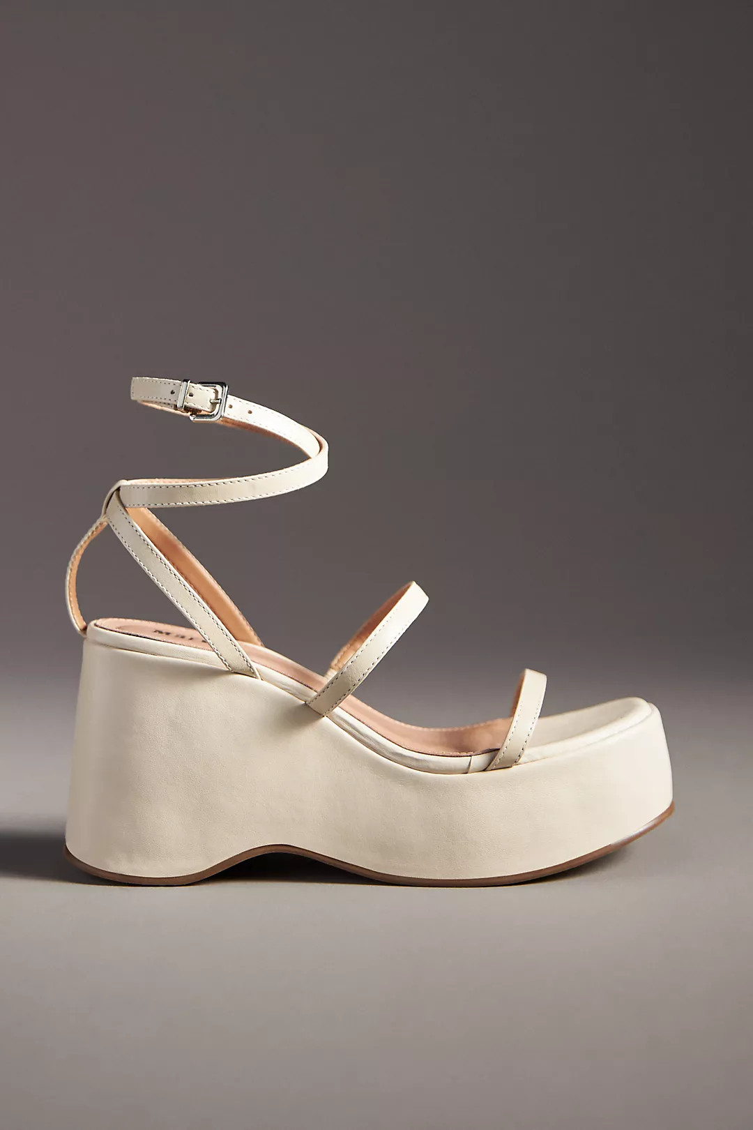 Maeve Strappy Platform Wedge Heels | Anthropologie (US)