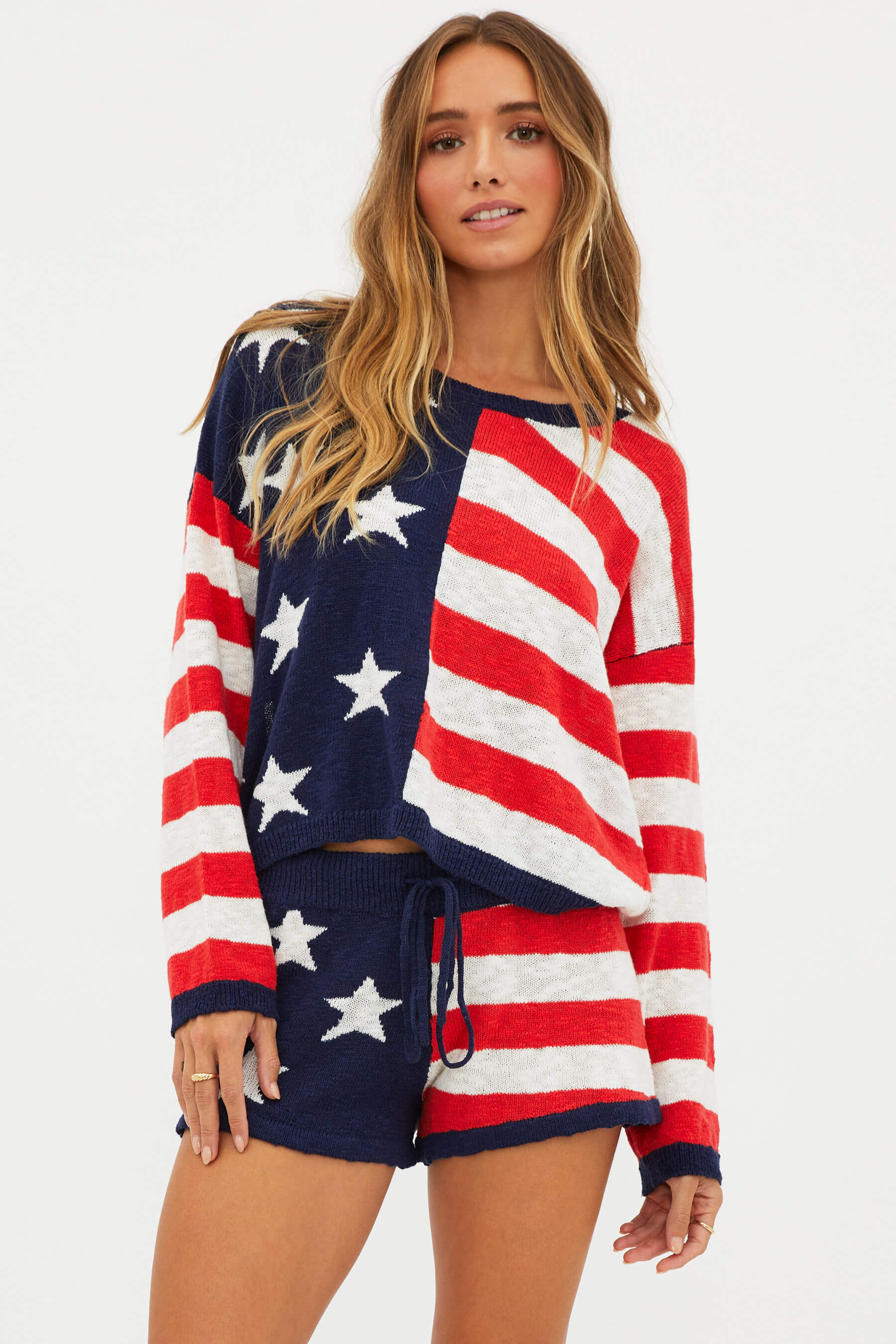Beach Sweater Star Spangled | Beach Riot