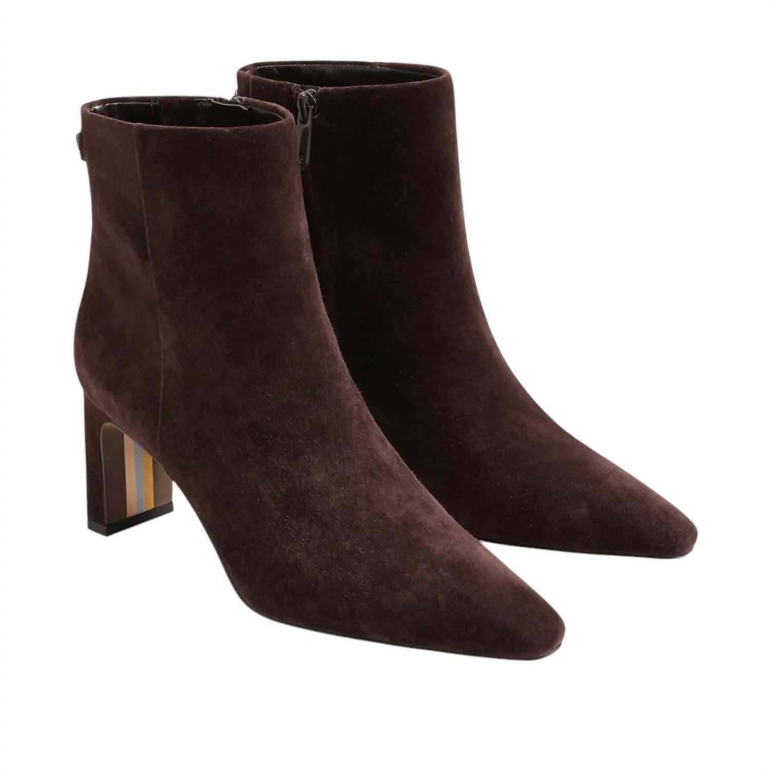 Women's Saige Ankle Bootie In Brown | Shop Simon