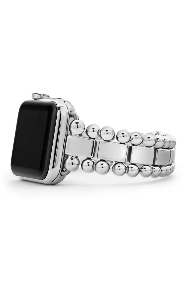 Smart Caviar Stainless Steel Link Band for Apple Watch® | Nordstrom