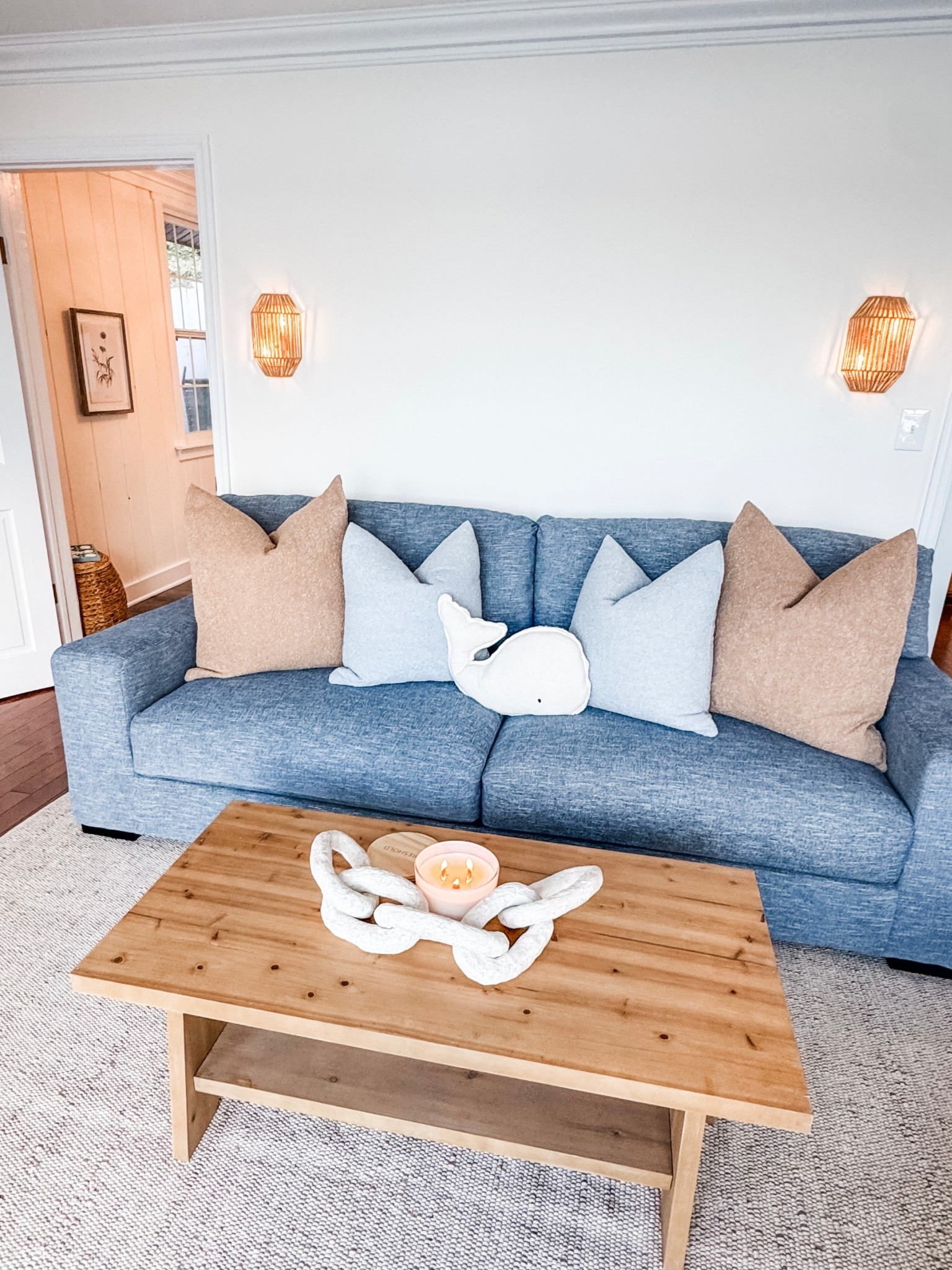 Need to find art for over the couch but otherwise our living room at the lake is looking good!

#LTKSeasonal #LTKHome #LTKStyleTip