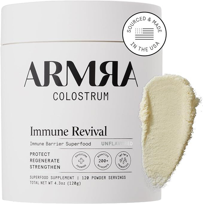 ARMRA Colostrum™ Premium Powder, Grass Fed, Gut Health Bloating Immunity Skin & Hair, Contains ... | Amazon (US)