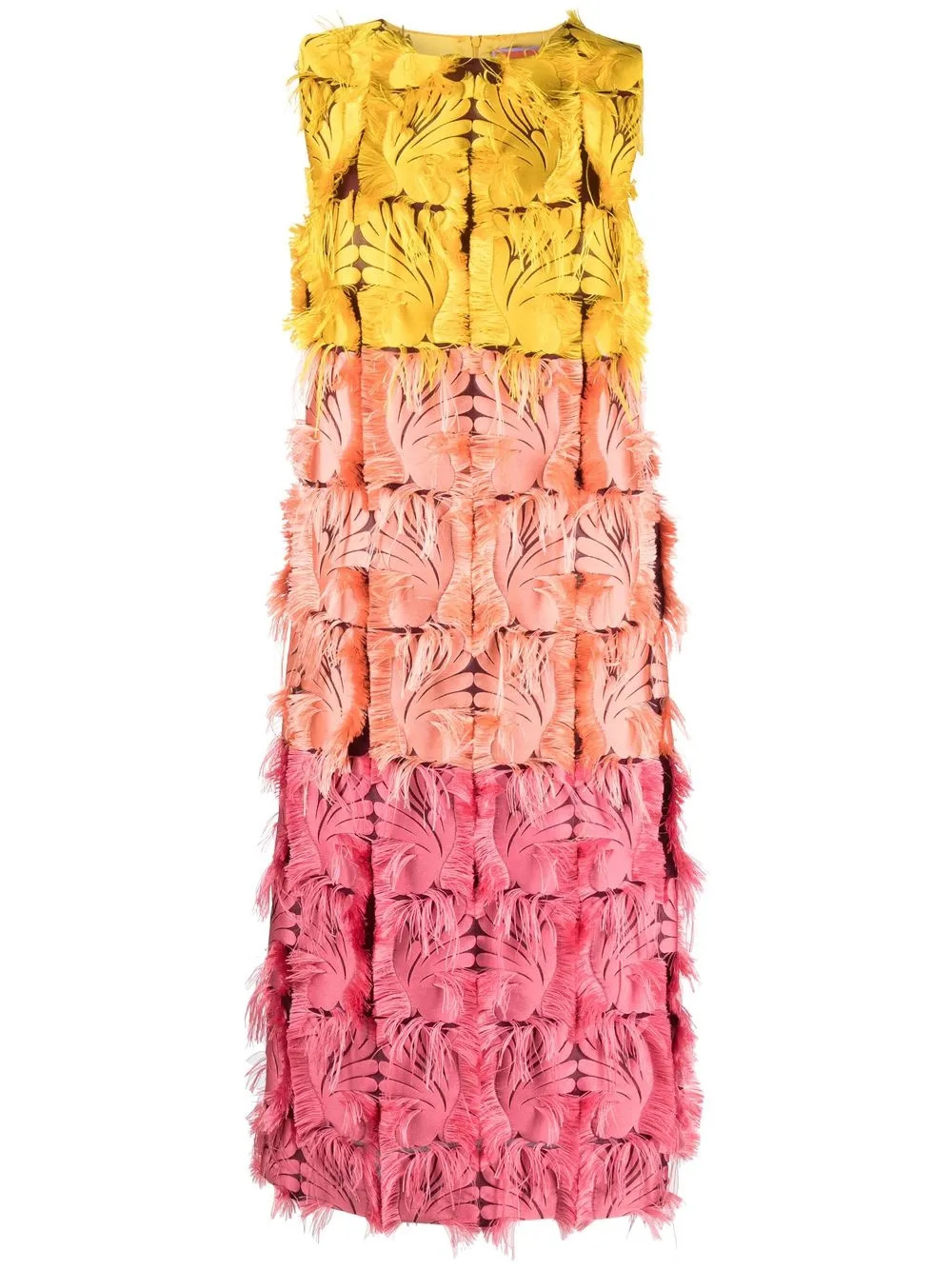 La DoubleJ Wings Midi Dress - Farfetch | Farfetch Global