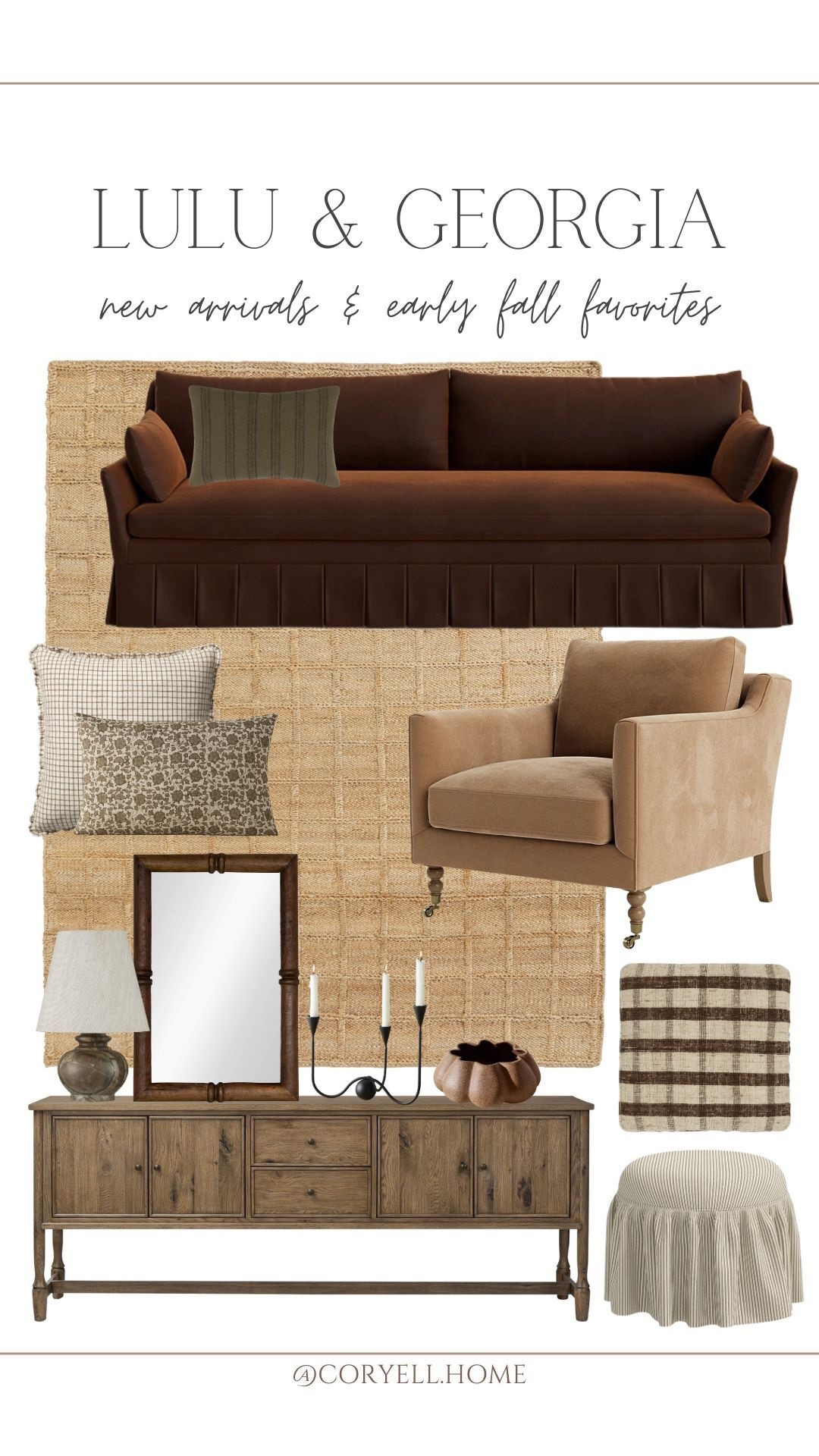 Lulu & Georgia new arrivals and early fall favorites! Earthy warm tones, soft textures, and organic layering pieces for a cozy and calm space. 

#LTKStyleTip #LTKHome #LTKSeasonal