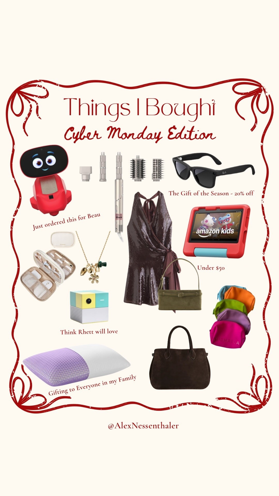 Everything I bought on Cyber Monday…most were gifts 🙃

#LTKFindsUnder50 #LTKGiftGuide #LTKHoliday