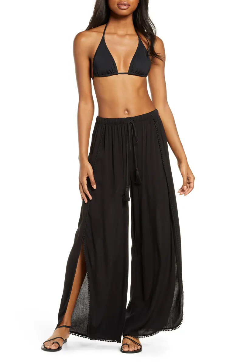Ana Smocked Split Leg Pants | Nordstrom