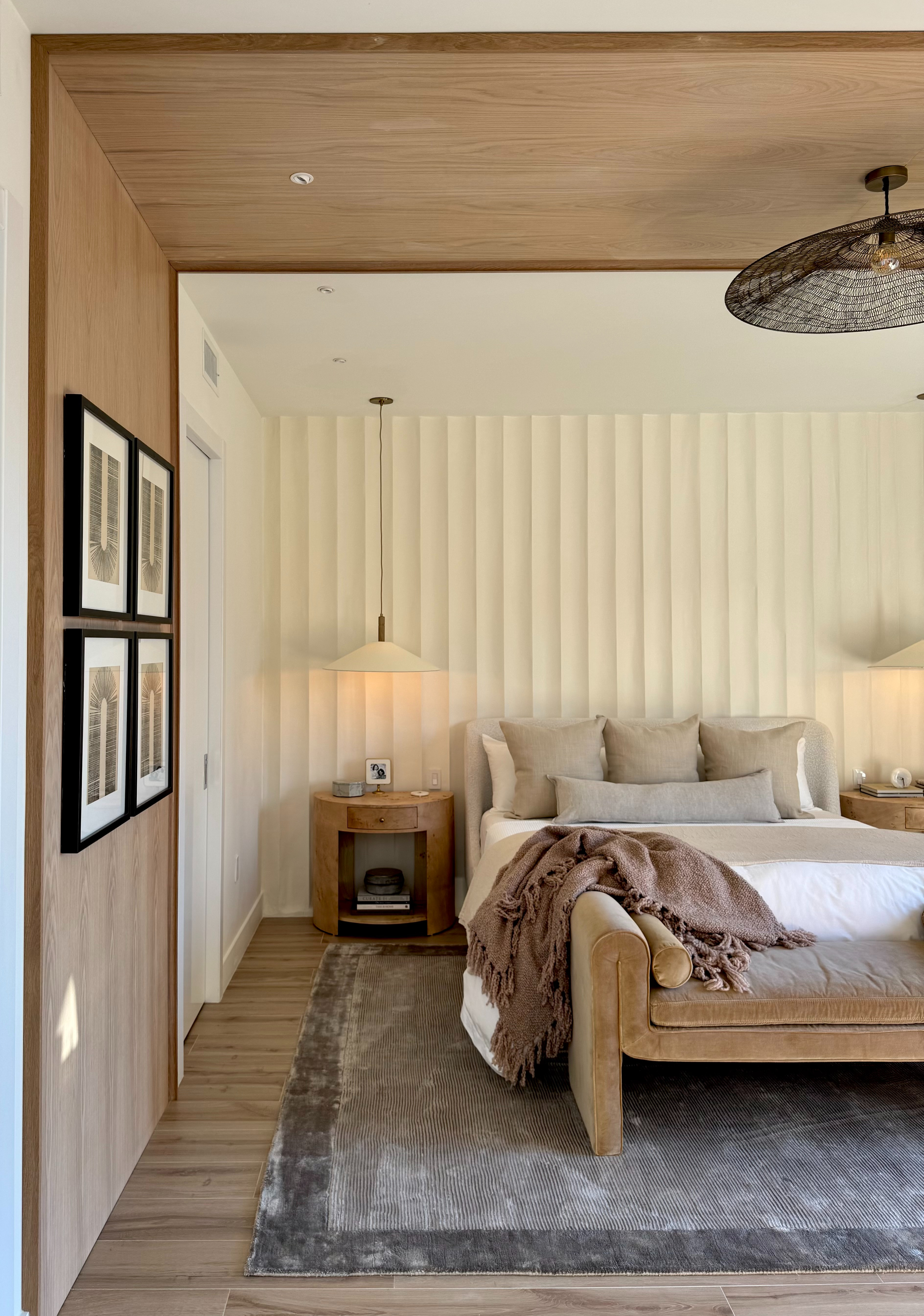 A bedroom design that makes you never want to leave. Cozy, clean, elegant & elevated with layered textures for days. by Galey Alix 

 #LTKHome