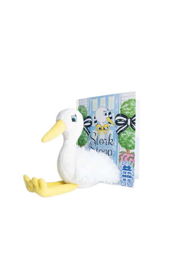 Stork on the Stoop | The Frilly Frog