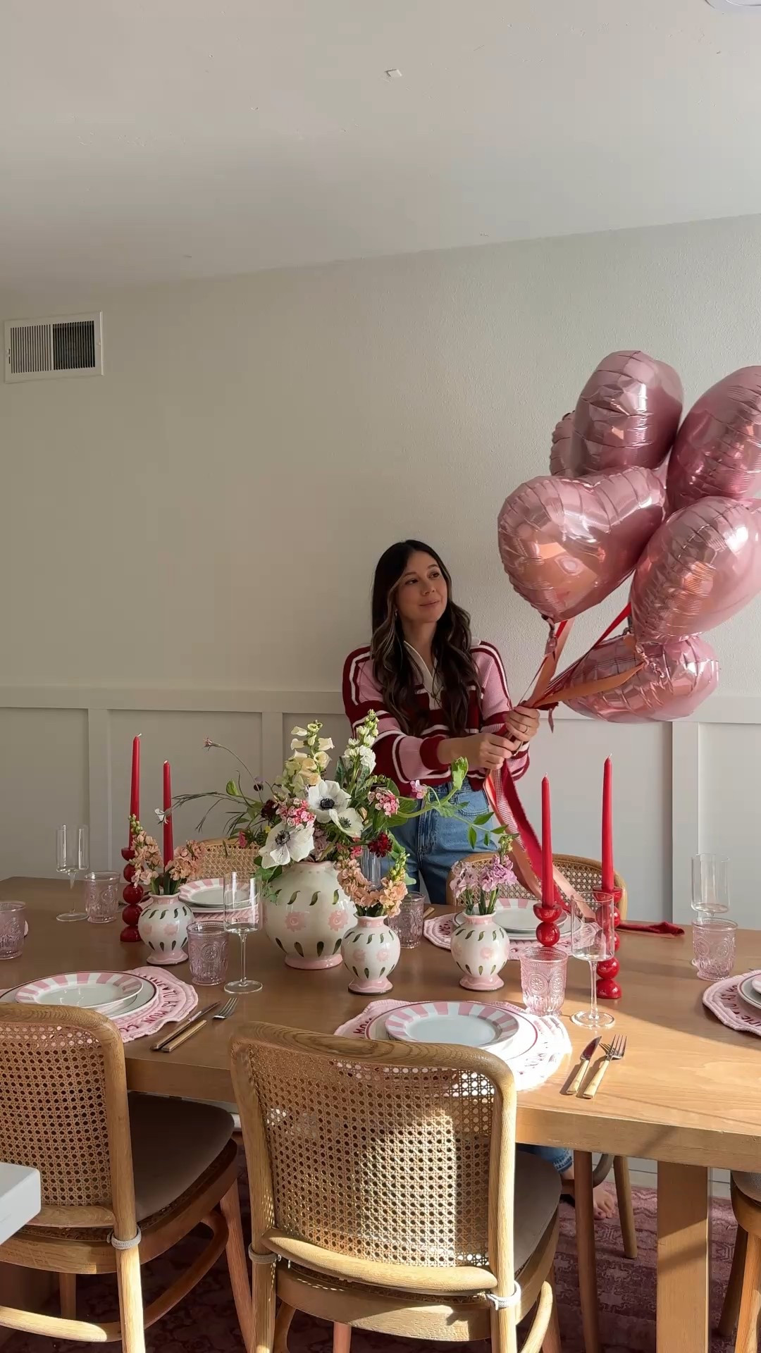 Valentine’s Day tablescape idea 

#LTKValentine #LTKHome #LTKSeasonal