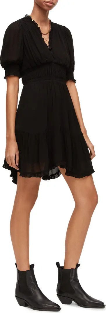 Via Ruffle Detail Dress | Nordstrom