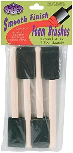 ROYAL BRUSH RFOMW-4P Foam Brush, 4-Pack | Amazon (US)