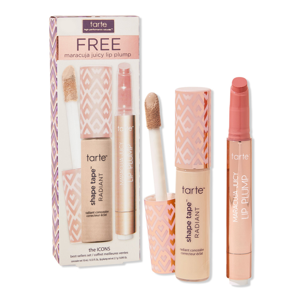 The ICONS Shape Tape Radiant Concealer + Maracuja Juicy Lip Plump Best-Sellers Set | Ulta