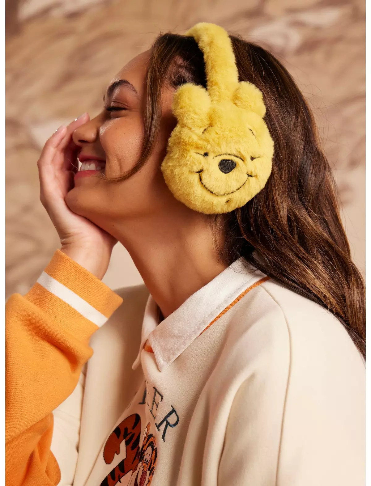 Disney Winnie the Pooh Fuzzy Pooh Bear Earmuffs - BoxLunch Exclusive | BoxLunch