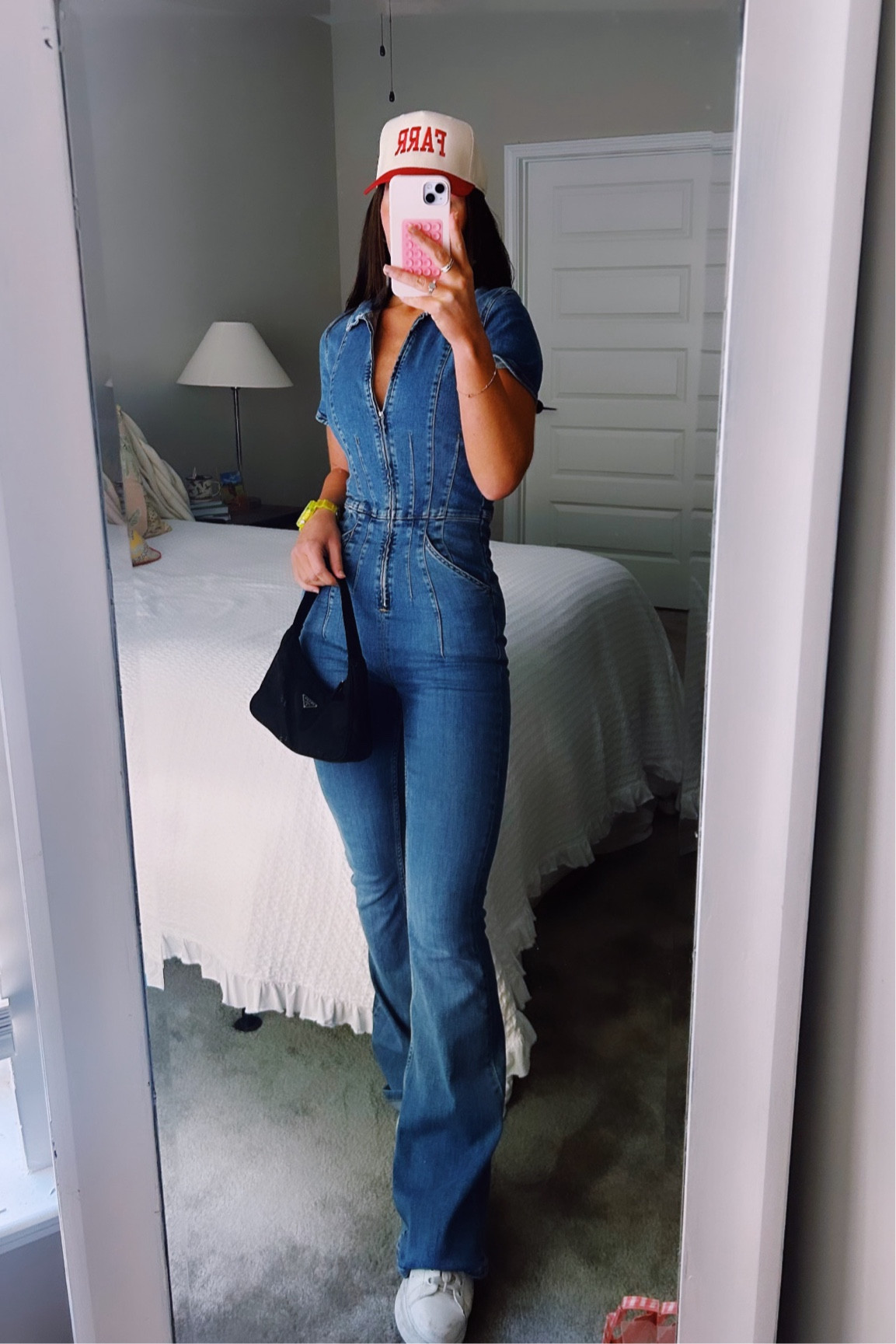 Denim game day + customized hat ❤️

#LTKGiftGuide #LTKWorkwear #LTKSeasonal