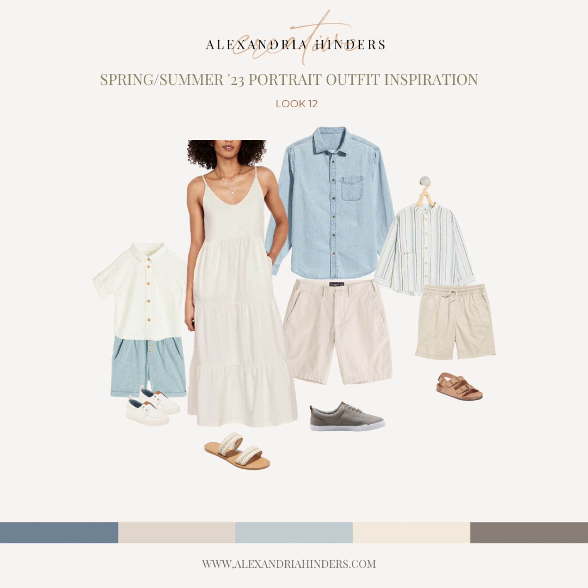 Spring/Summer family photo outfit ideas option 12 

#LTKfamily