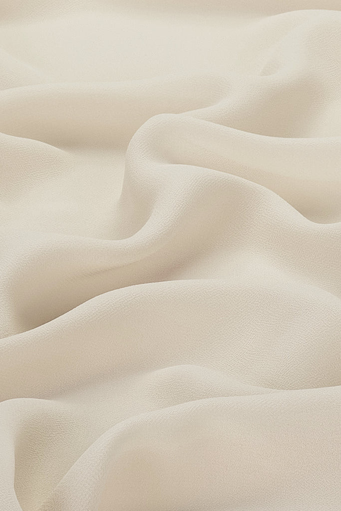 Everyday Chiffon Hijab - Vanilla | Haute Hijab