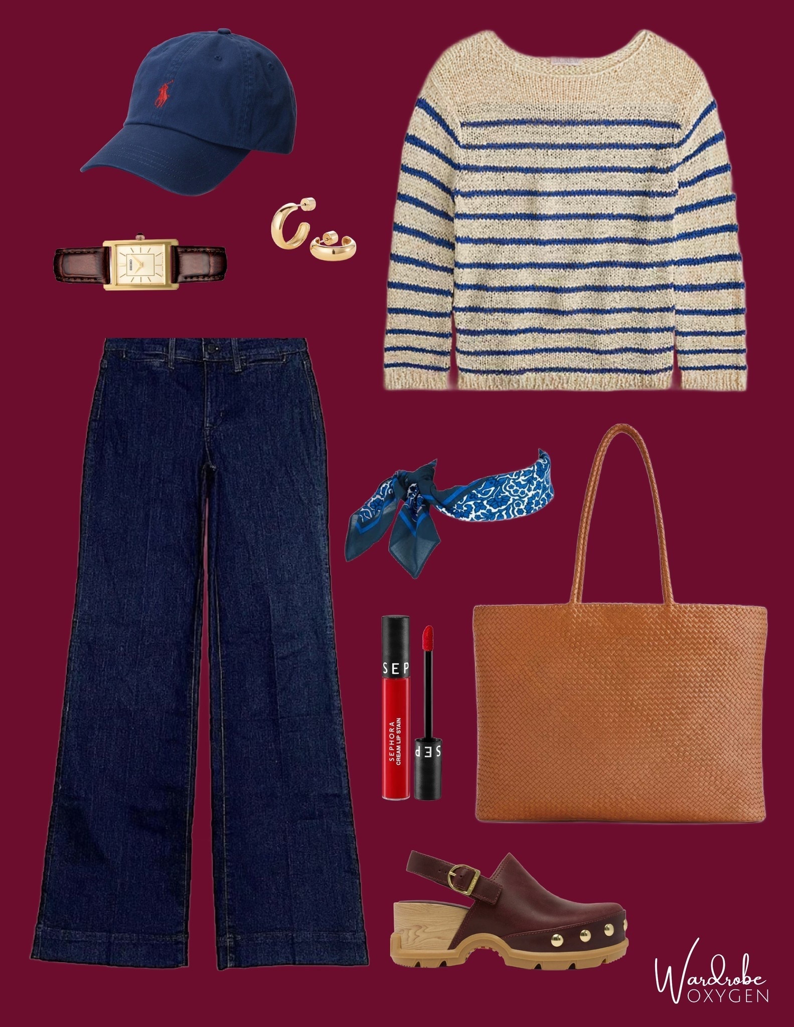 Denim trousers, Americana chic edition. Refined casual with clogs and a cap but still keeping it so stylish, these denim trousers also come in plus size and have great stretch and bounceback. Shop the look: 

#LTKMidsize #LTKStyleTip #LTKOver40