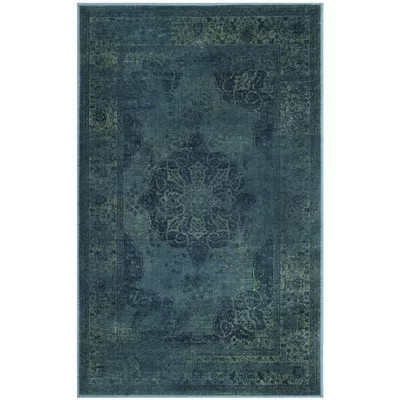 Evanoff Oriental Blue/Multi Area Rug | Wayfair North America