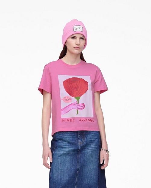 David Shrigley X Marc Jacobs Oh Rose Tee | Marc Jacobs