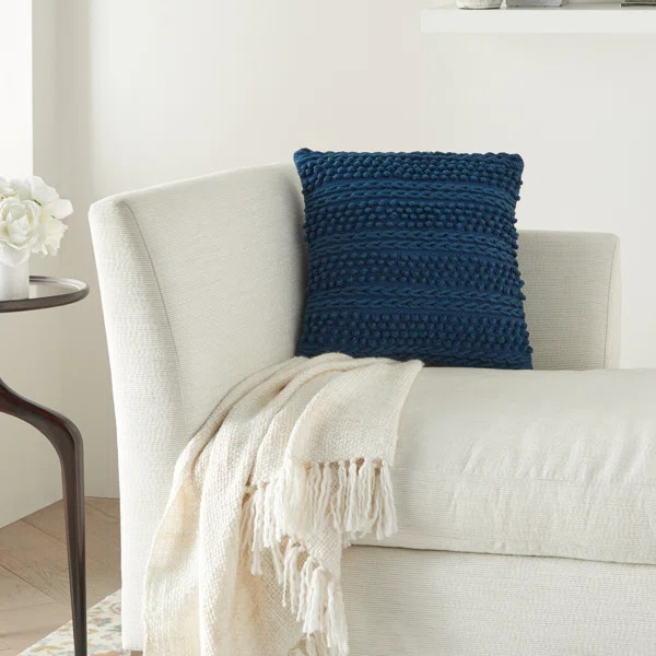 Anastasia Pom-Poms Throw Pillow | Wayfair North America