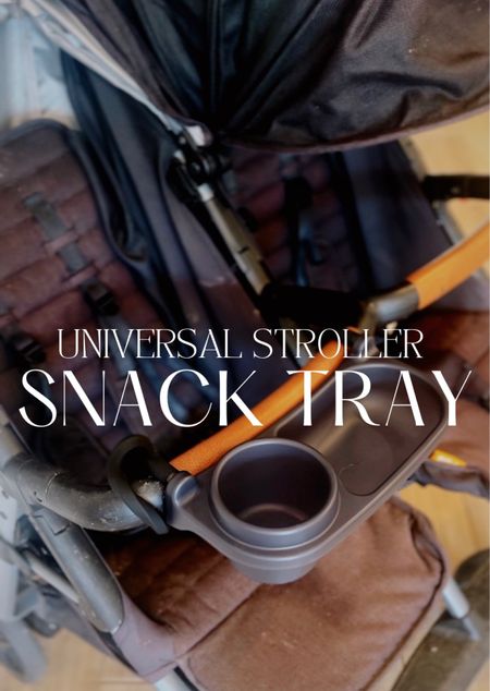 Amazon universal snack tray attachment- this attachment fits all of our strollers including our wonderfold wagon. I also linked one that doesn’t need a bar!

#LTKkids #LTKfamily #LTKbaby