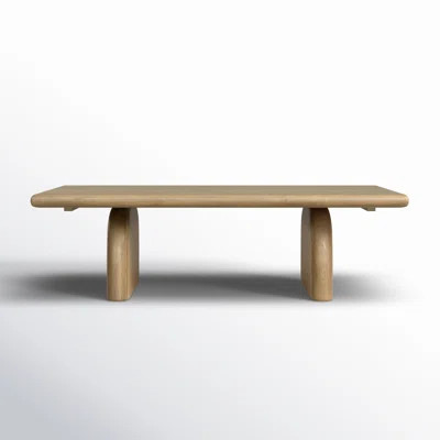 Fen Solid Wood Sled Coffee Table | Wayfair North America