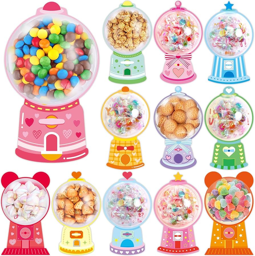 Fancy Land 36 Pack Kids Valentines Day Cards Classroom Exchange Gifts DIY Valentines Candy Cards ... | Amazon (US)