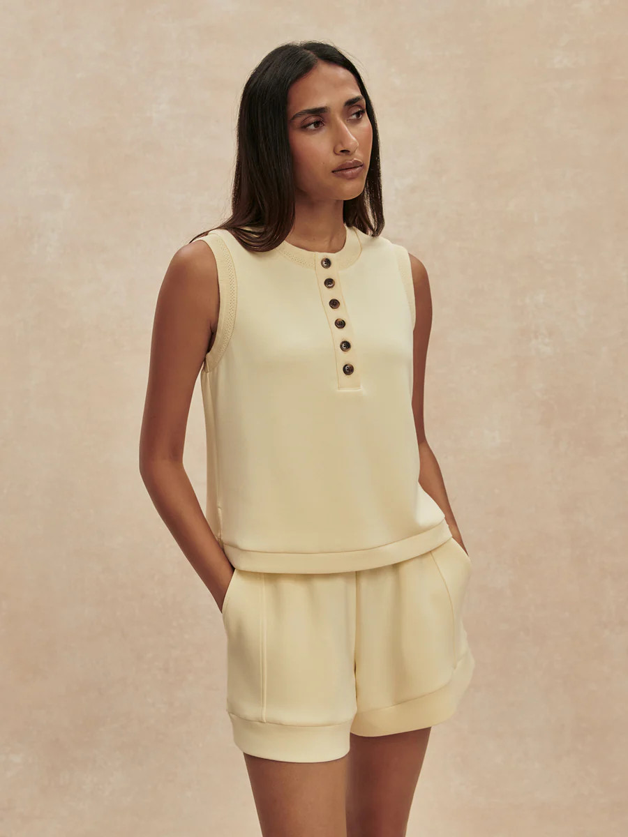 Marla Button Placket Tank | Varley US | Varley US
