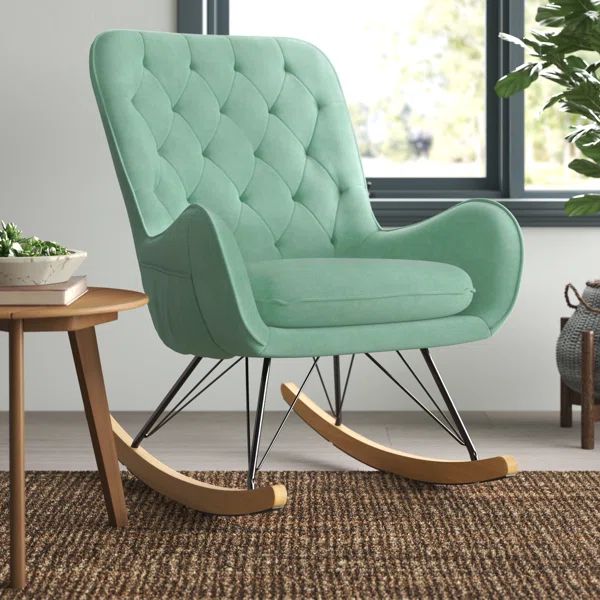 Delia Upholstered Rocking Chair | Wayfair North America